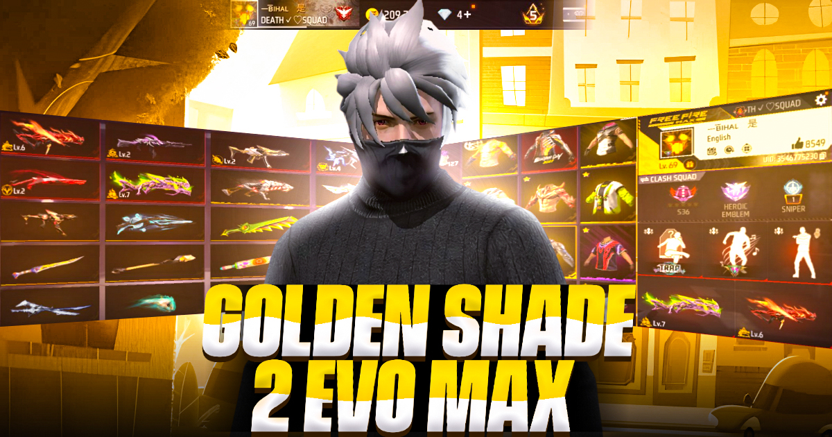 🔥 ব্ল্যাক টি-শার্ট গোল্ডেন শেড + ২ Evo Max 😱 